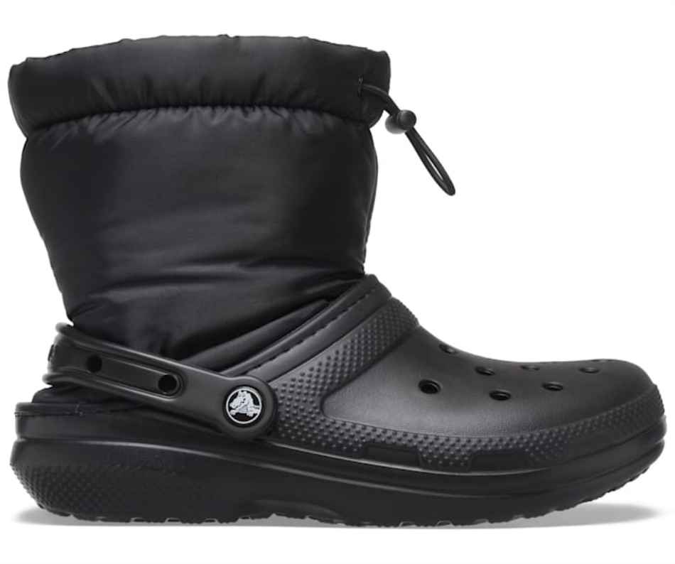 Crocs Classic Lined Neo Puff Boot Black