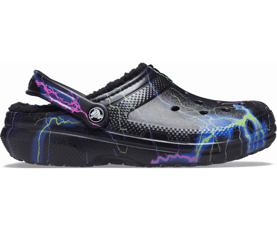 Crocs Classic Lined Out of This World Clog Black