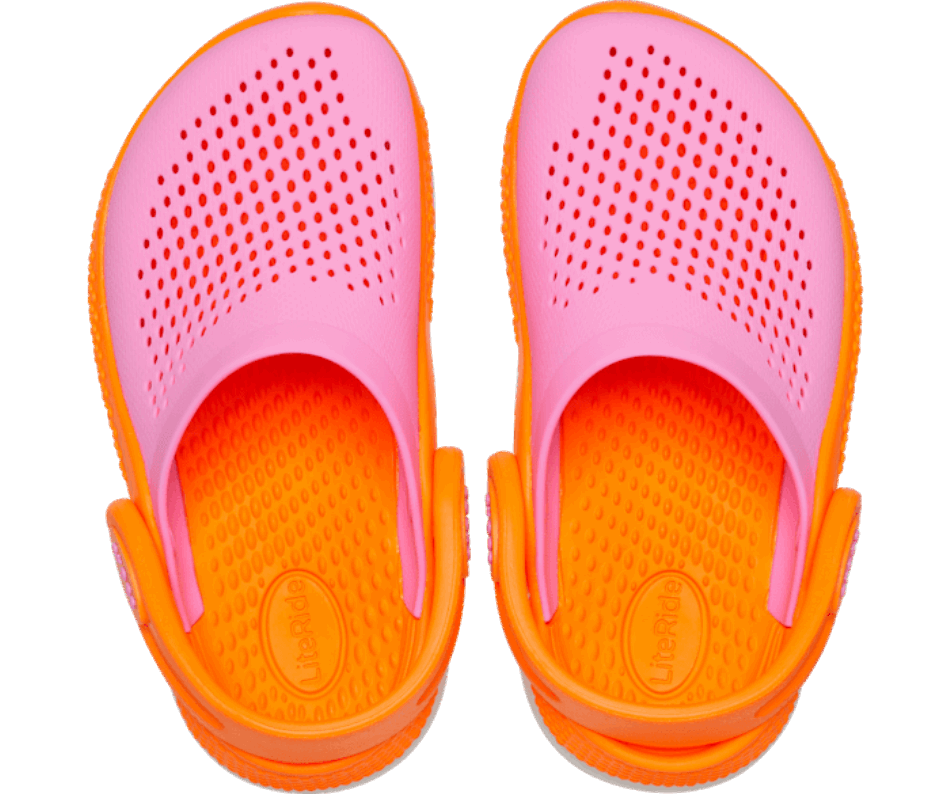 Crocs Toddlers' LiteRide 360 Clog Taffy Pink-Orange Zing