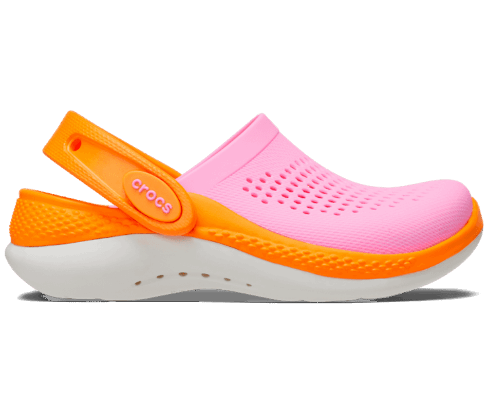 Crocs Toddlers' LiteRide 360 Clog Taffy Pink-Orange Zing