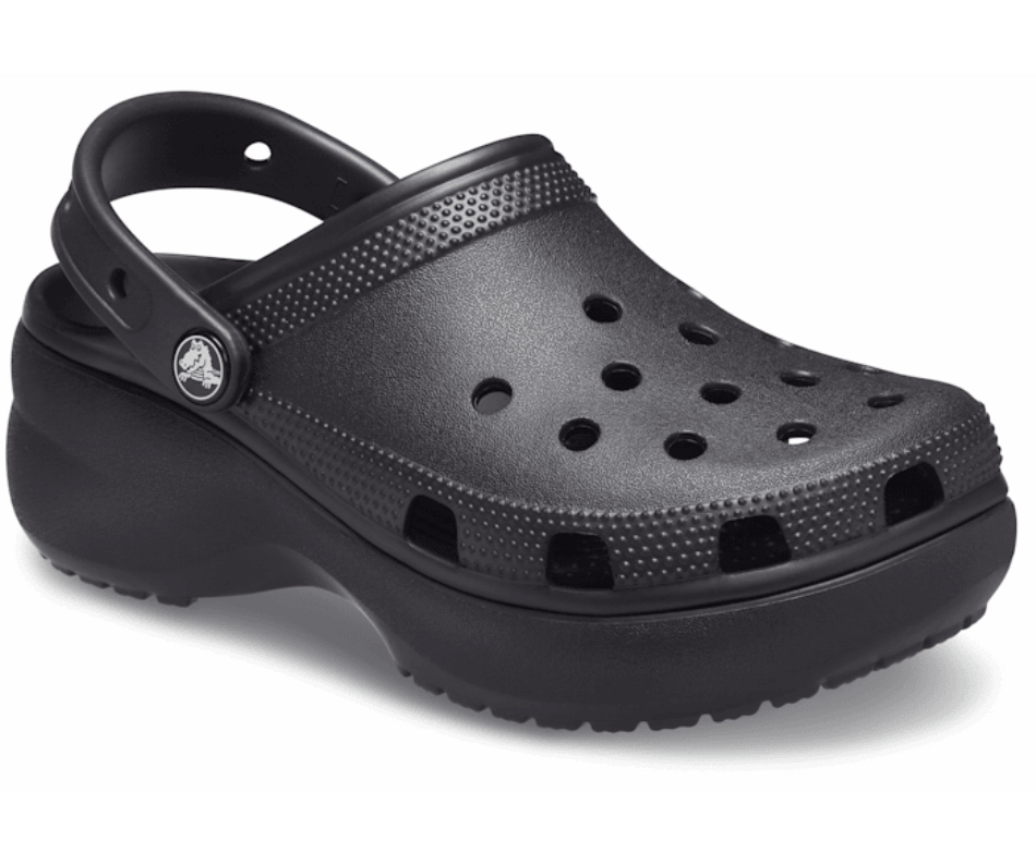 Crocs Women's Classic Platform Clog Black
