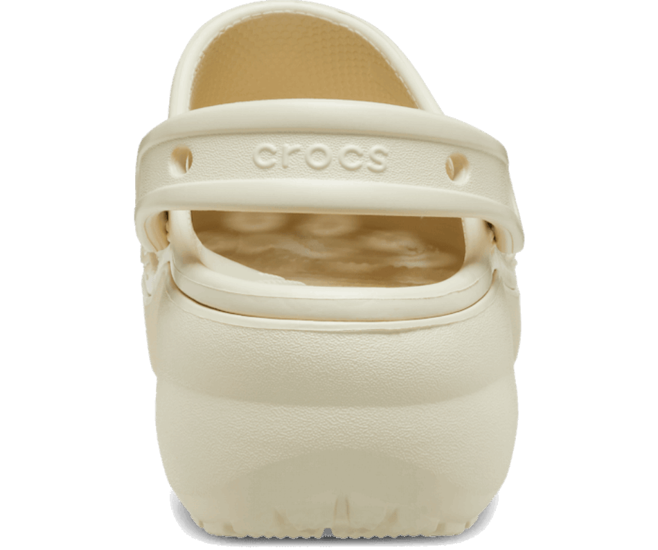 Crocs Women's Classic Platform Clog Bone