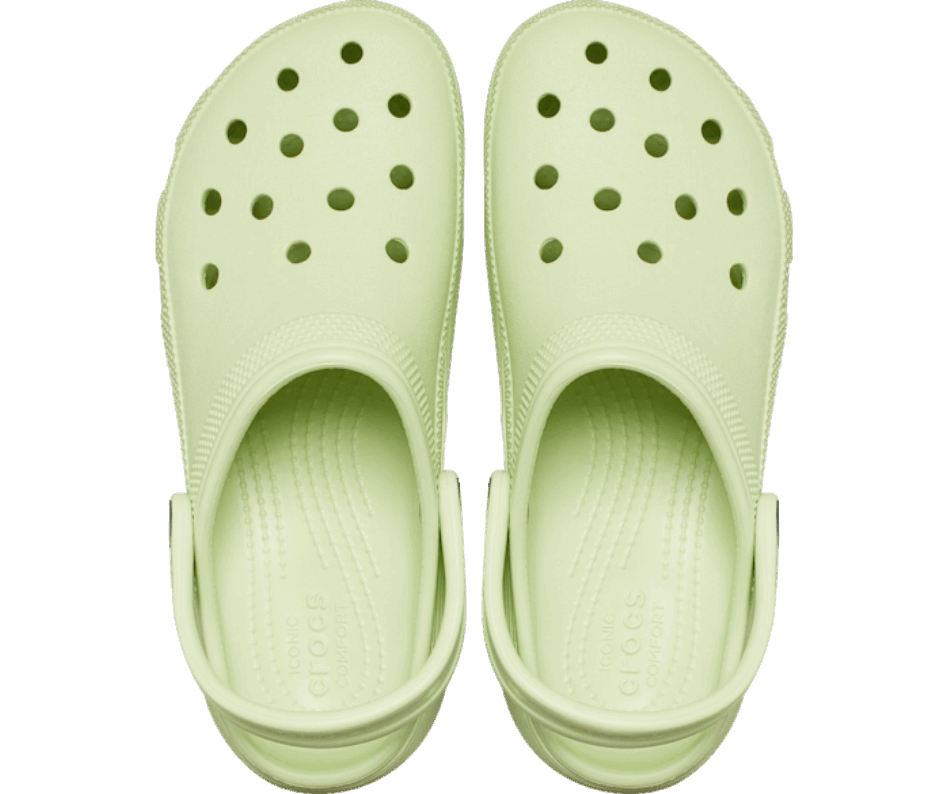 Crocs Women's Classic Platform Clog Celery