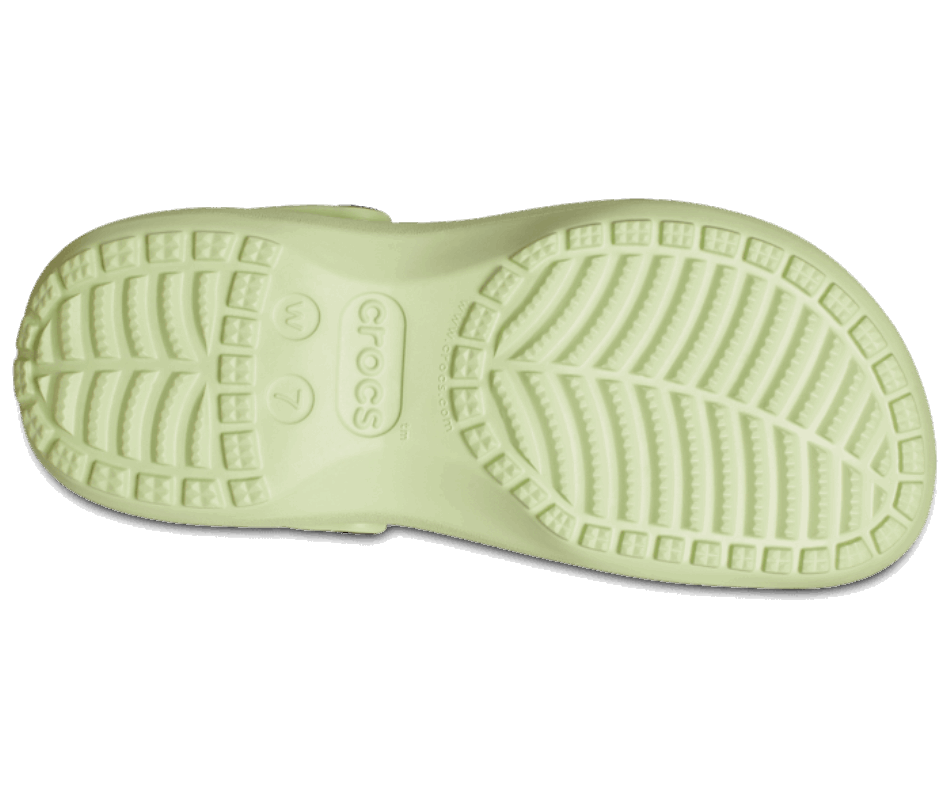 Crocs Women's Classic Platform Clog Celery
