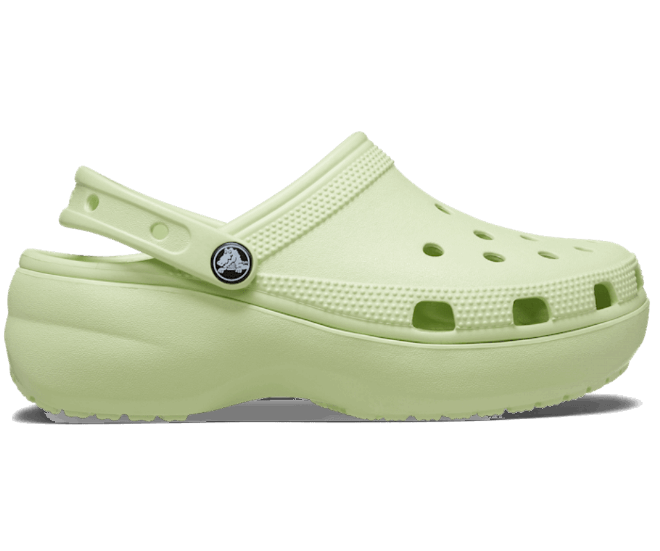 Crocs Women's Classic Platform Clog Celery