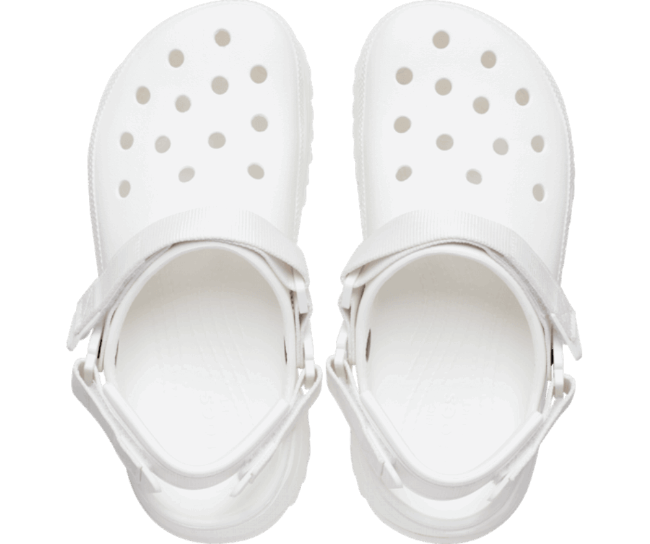 Crocs Classic Hiker Clog White