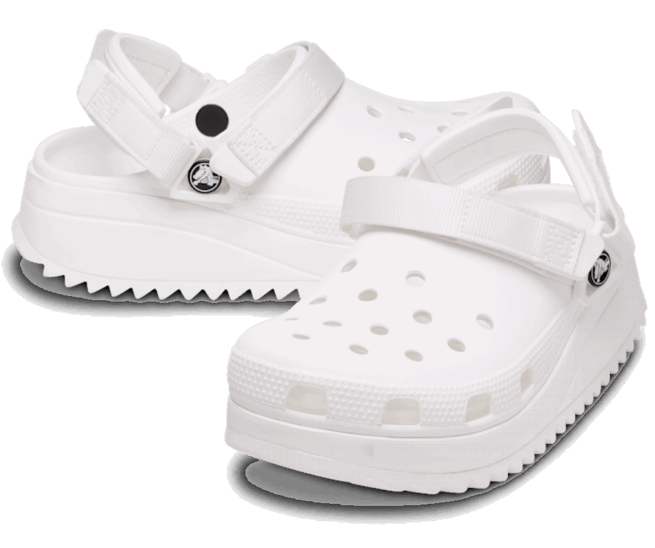 Crocs Classic Hiker Clog White