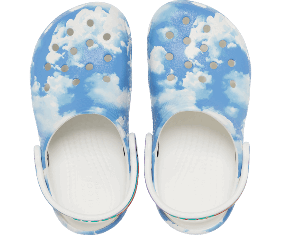 Crocs Kids' Classic Out of this World II Clog White