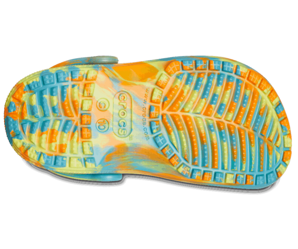 Crocs Toddler Classic Marbled Clog Turq Tonic-Multi