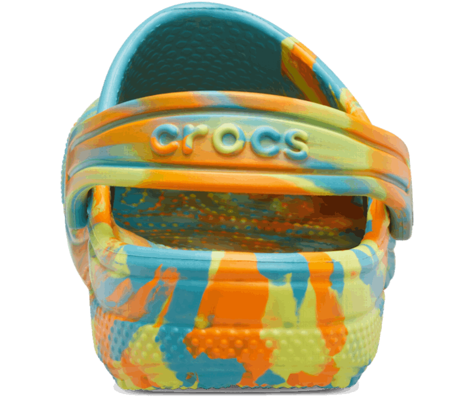 Crocs Toddler Classic Marbled Clog Turq Tonic-Multi