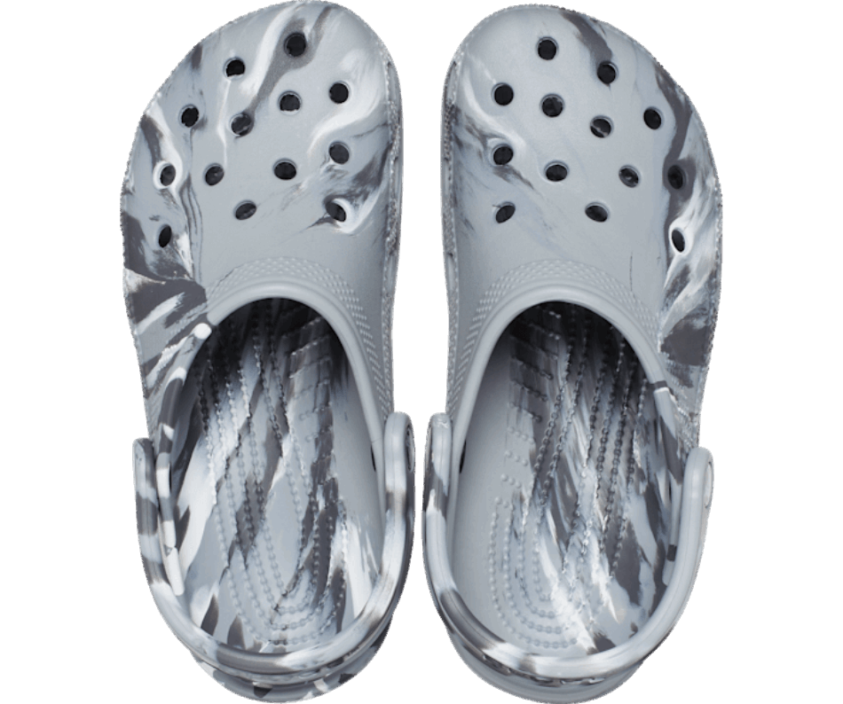 Crocs Classic Marbled Clog Light Grey-Multi