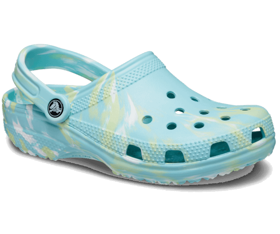 Crocs Classic Marbled Clog Pure Water-Multi