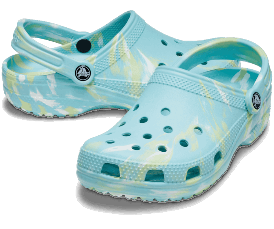 Crocs Classic Marbled Clog Pure Water-Multi
