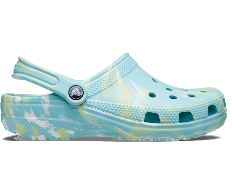 Crocs Classic Marbled Clog Pure Water-Multi