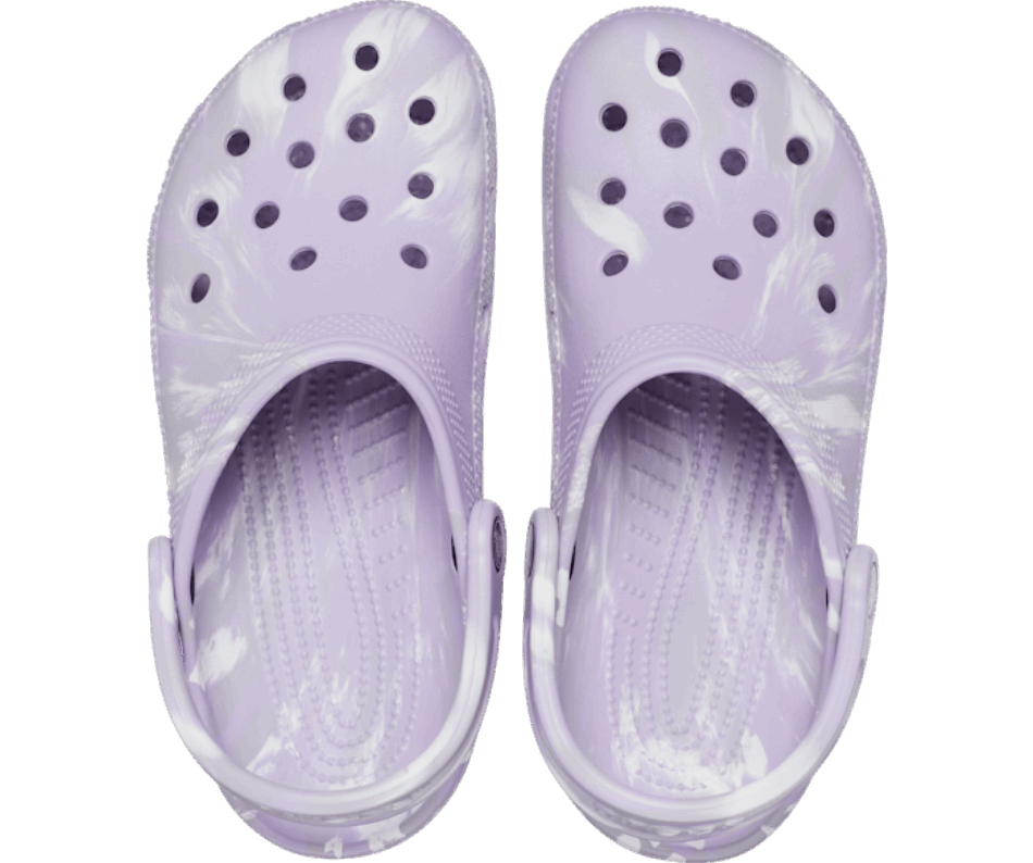 Crocs Classic Marbled Clog Lavender-Multi