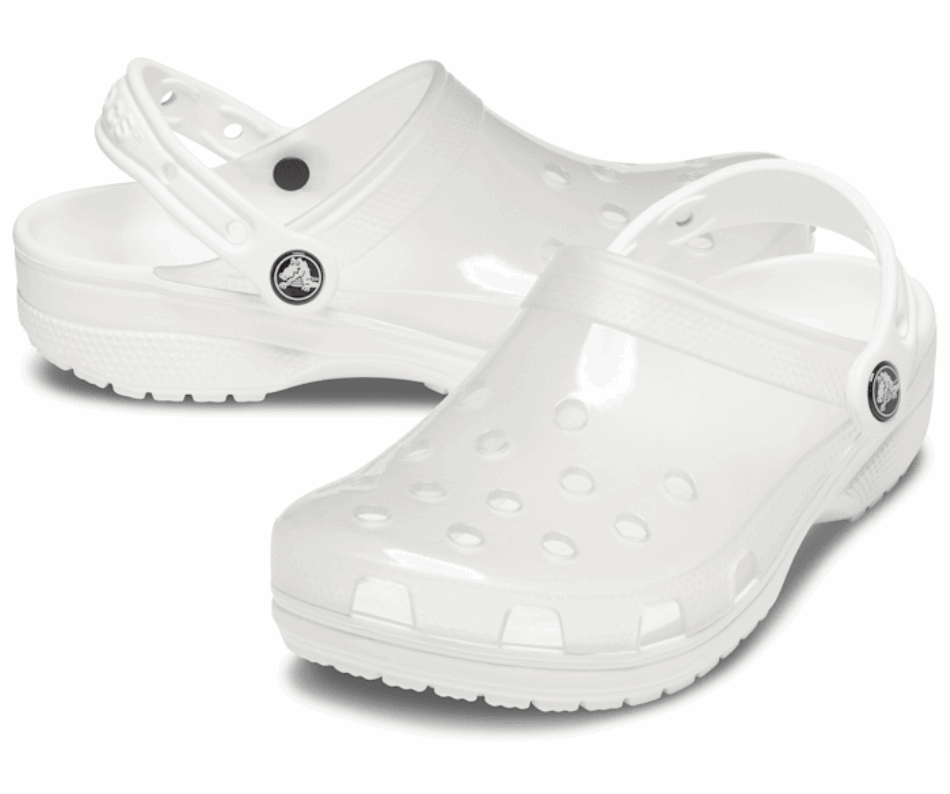 Crocs Classic Translucent Clog White