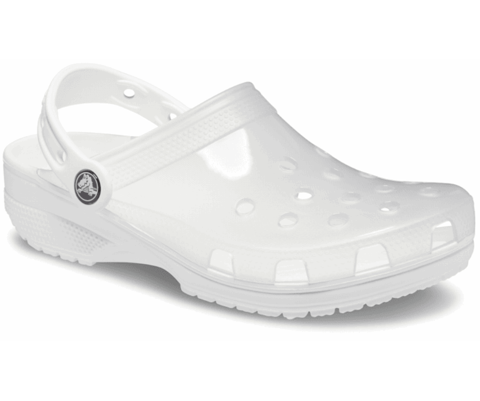 Crocs Classic Translucent Clog White