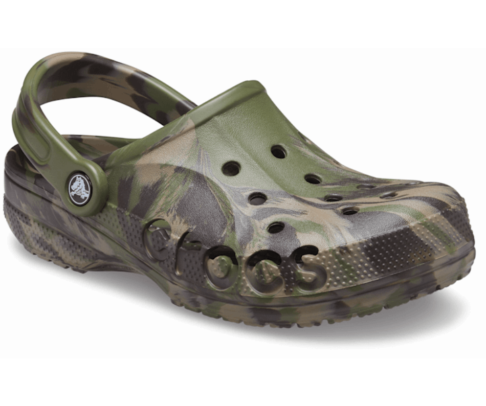 Crocs Baya Marbled Clog Army Green-Multi