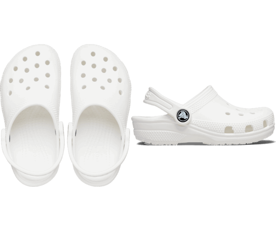 Crocs Toddler Classic Clog White