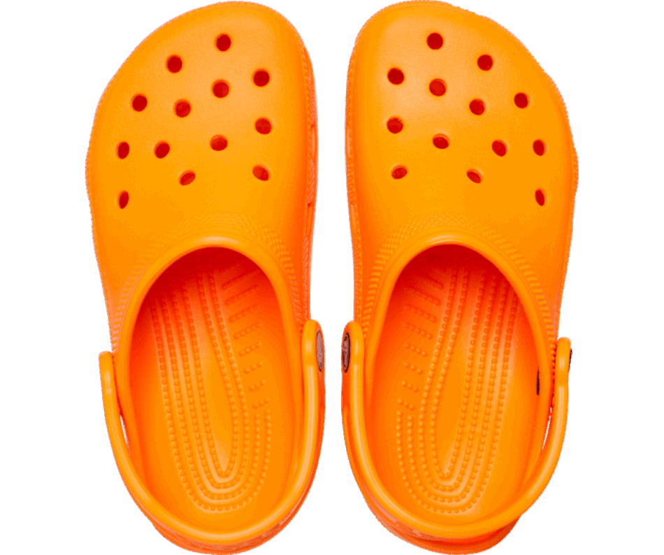 Crocs Toddler Classic Clog Orange Zing