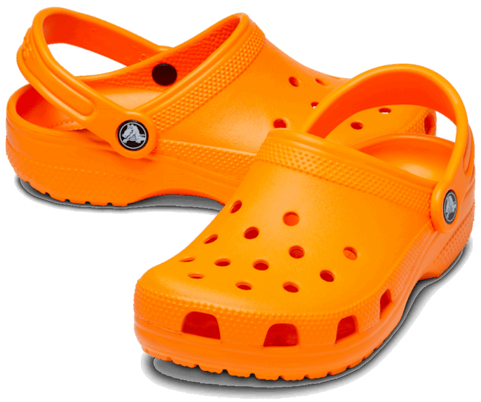 Crocs Toddler Classic Clog Orange Zing