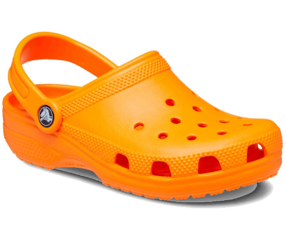 Crocs Toddler Classic Clog Orange Zing