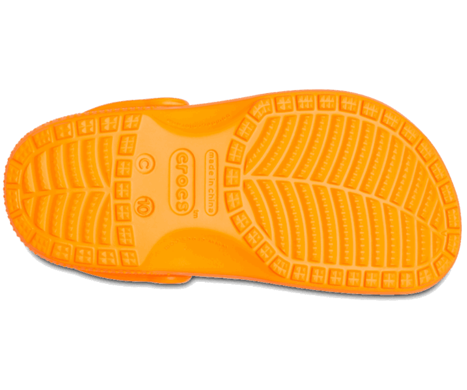 Crocs Toddler Classic Clog Orange Zing