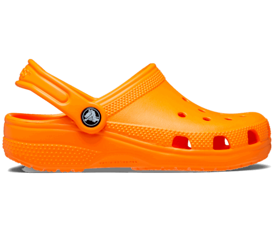 Crocs Toddler Classic Clog Orange Zing