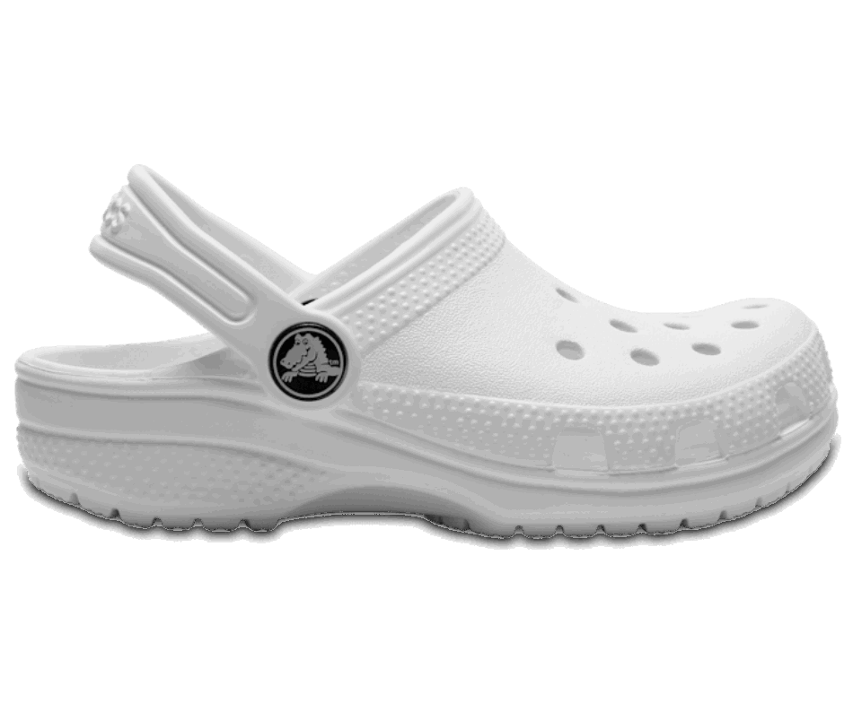 Crocs Kids' Classic Clog White