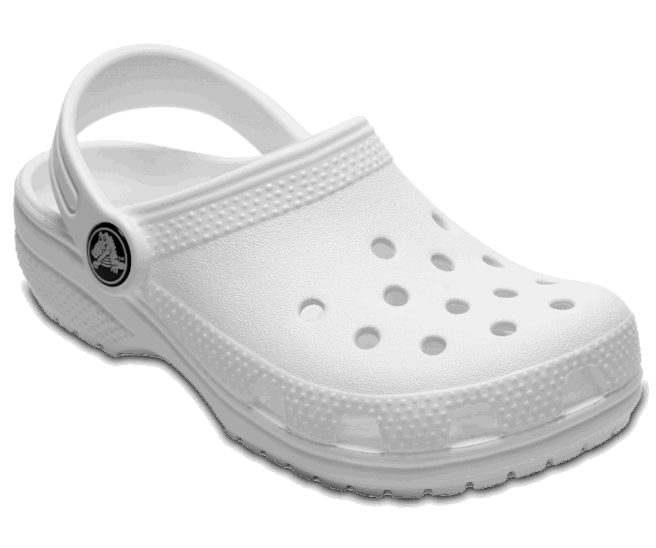 Crocs Kids' Classic Clog White