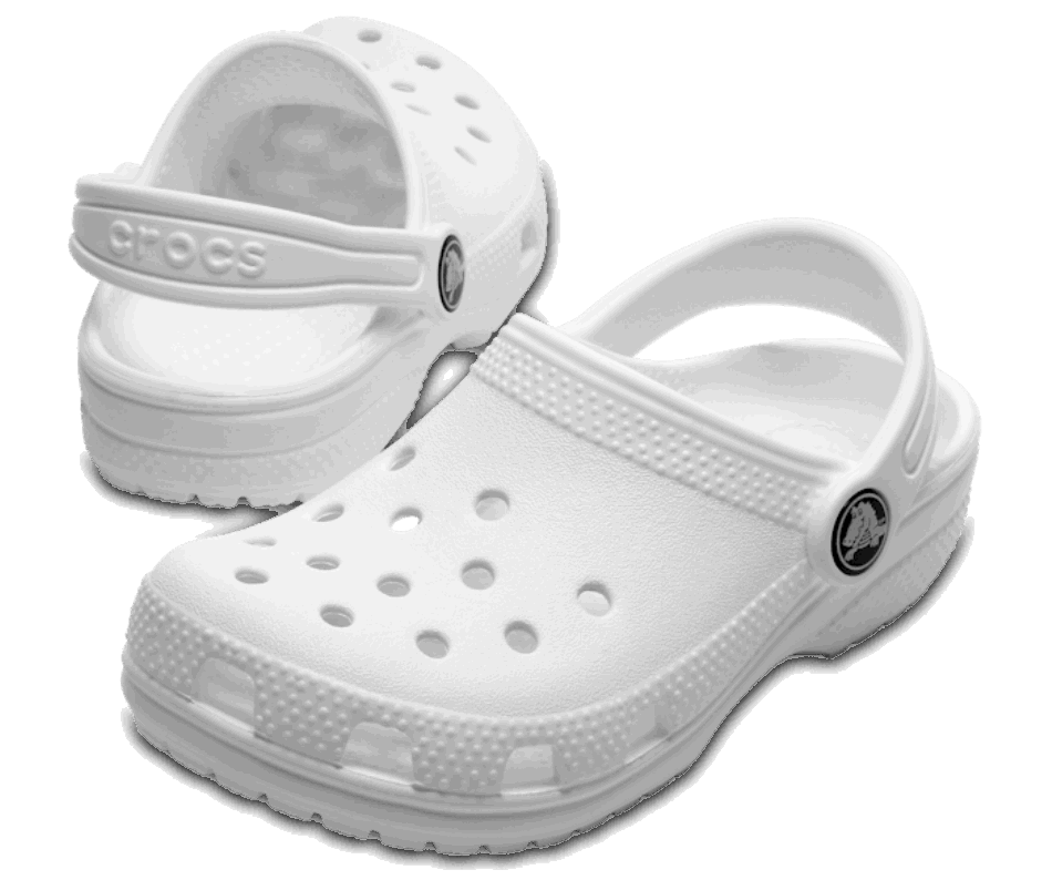 Crocs Kids' Classic Clog White