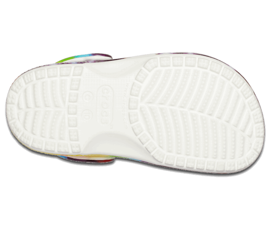 Crocs Toddler Classic Tie-Dye Graphic Clog Multi