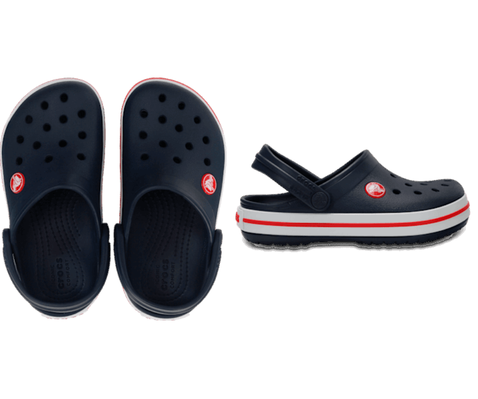 Crocs Toddler Crocband Clog Navy-Red