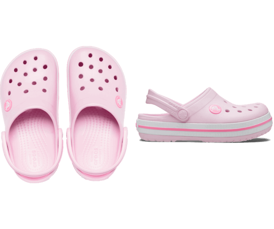 Crocs Kids' Crocband Clog Ballerina Pink