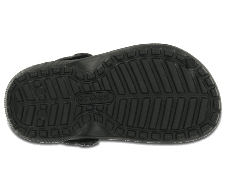 Crocs Toddler Classic Lined Clog Black