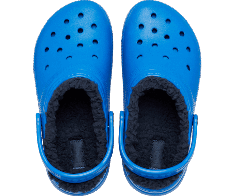 Crocs Toddler Classic Lined Clog Blue Bolt