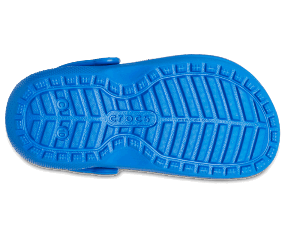 Crocs Toddler Classic Lined Clog Blue Bolt