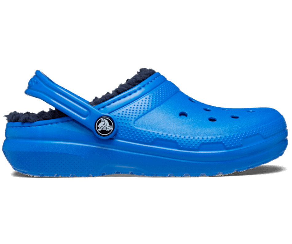 Crocs Toddler Classic Lined Clog Blue Bolt