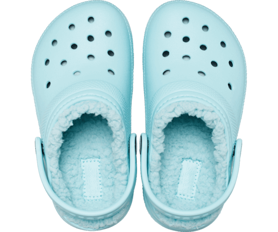 Crocs Kids' Classic Lined Clog Pure Water