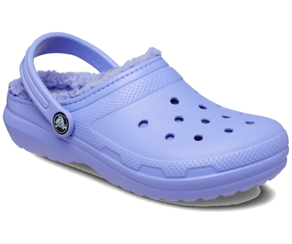Crocs Kids' Classic Lined Clog Digital Violet