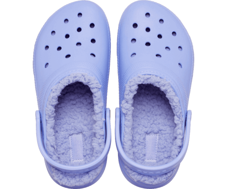 Crocs Kids' Classic Lined Clog Digital Violet