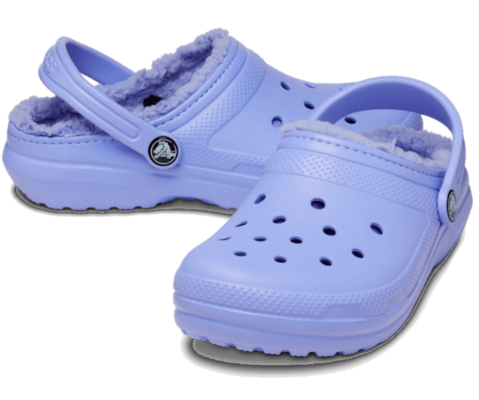 Crocs Kids' Classic Lined Clog Digital Violet