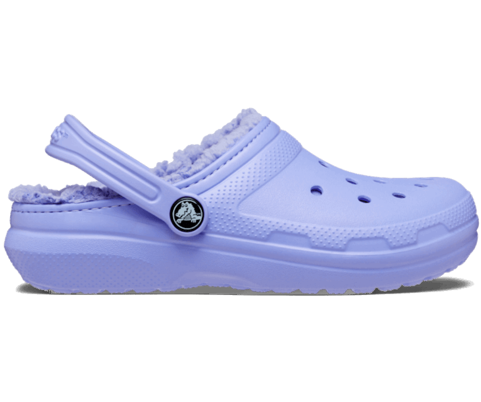 Crocs Kids' Classic Lined Clog Digital Violet