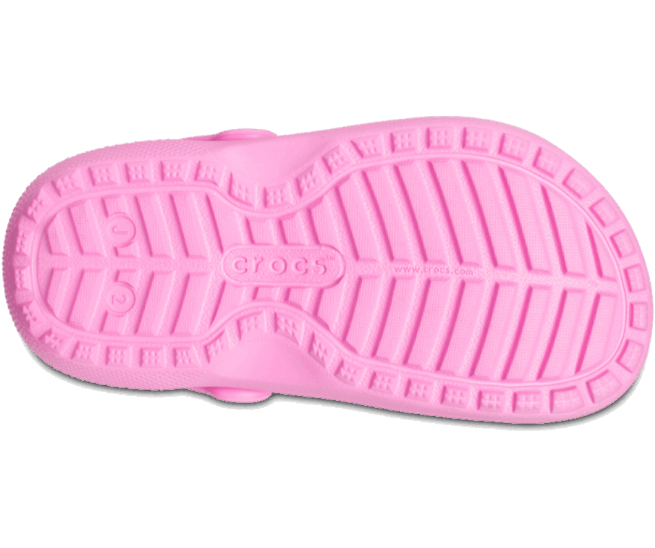 Crocs Kids' Classic Lined Clog Taffy Pink