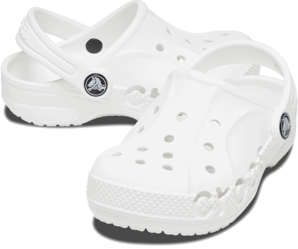 Crocs Toddlers' Baya Clog White