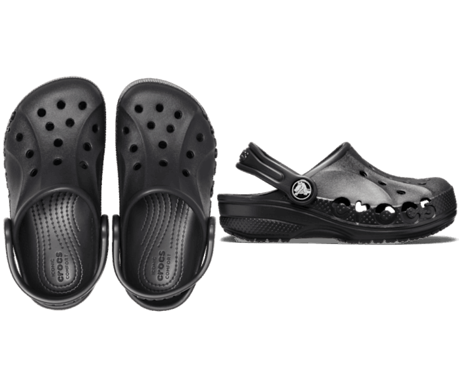 Crocs Kids' Baya Clog Black