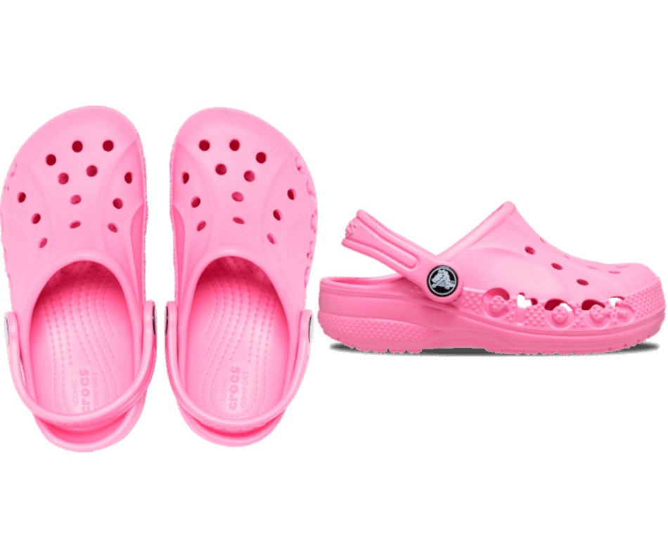 Crocs Kids' Baya Clog Pink Lemonade
