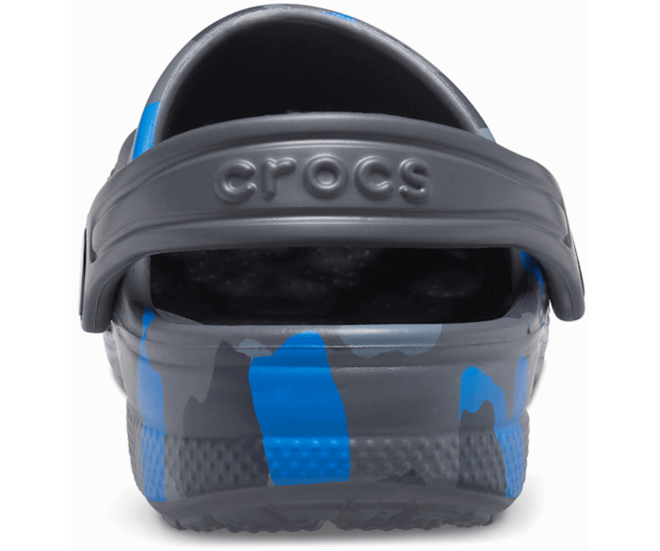 Crocs Kids' Baya Graphic Clog Slate Grey