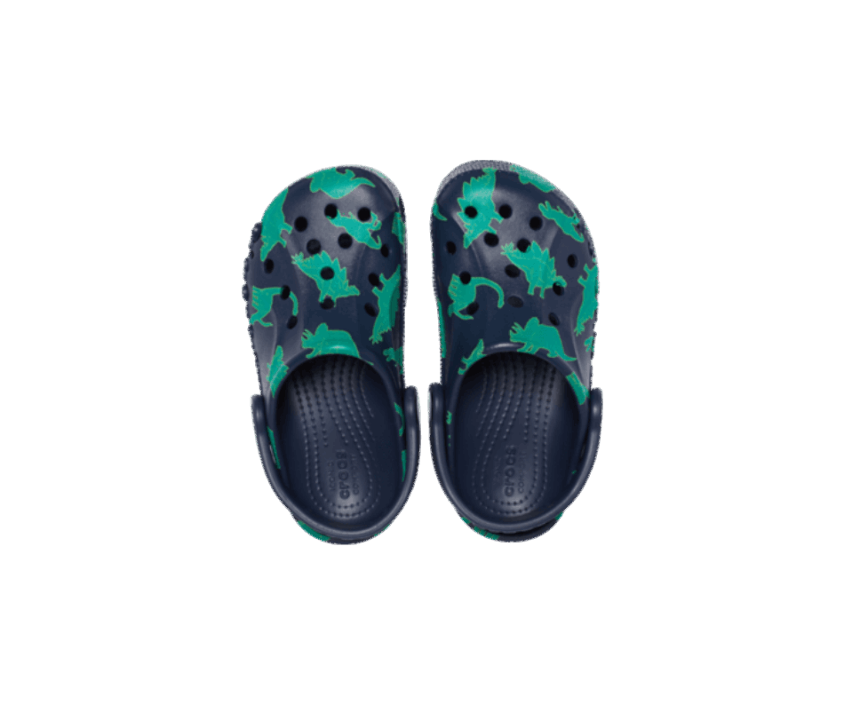 Crocs Kids' Baya Graphic Clog Navy-Multi