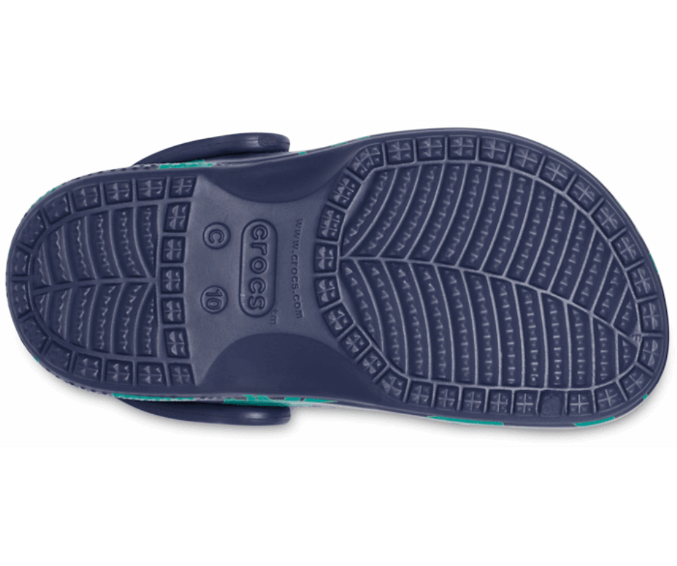 Crocs Kids' Baya Graphic Clog Navy-Multi
